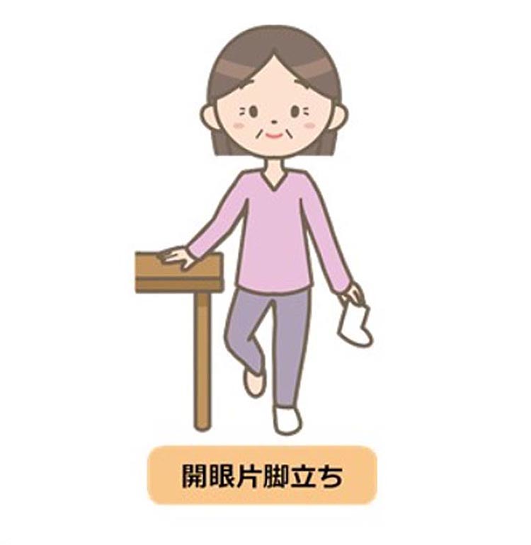片足立ち訓練