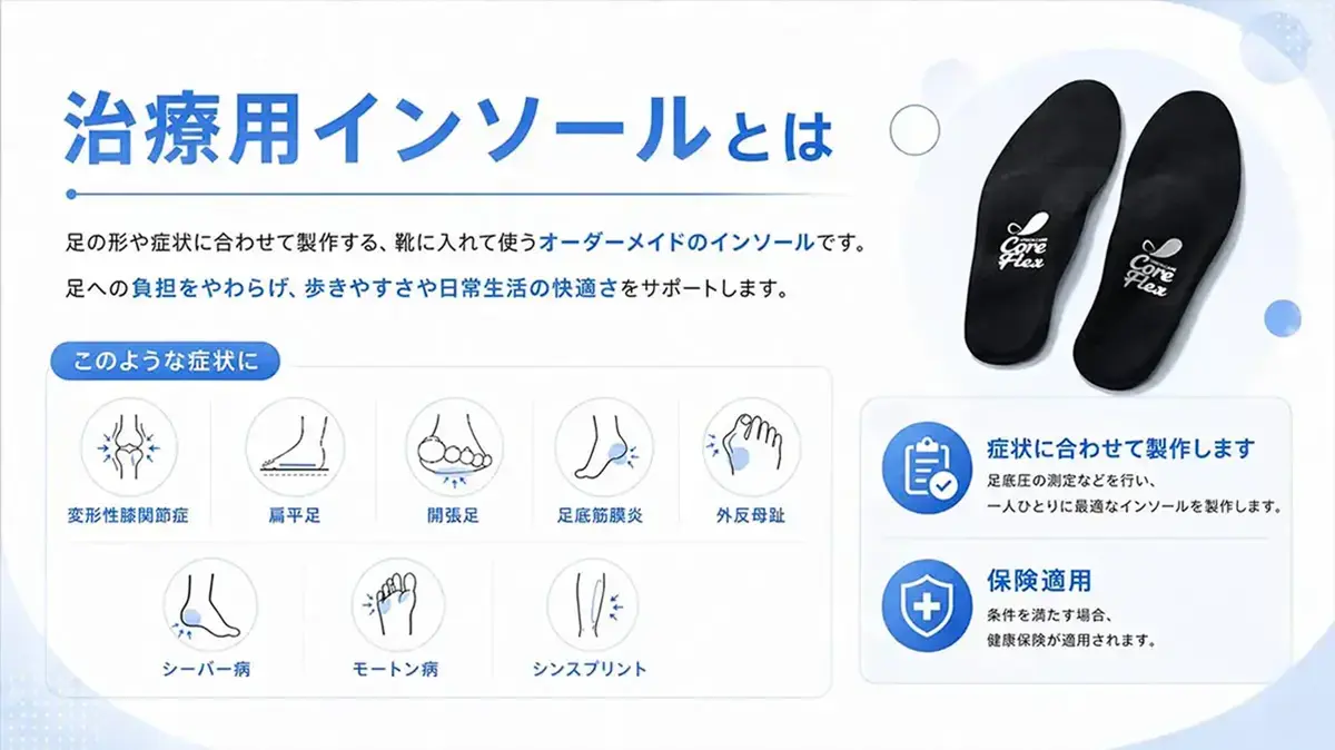 治療用インソール
